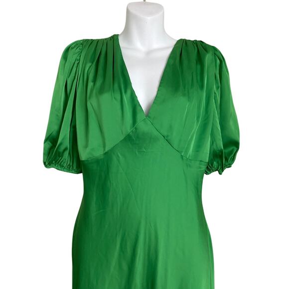 ALEXIA ADMOR Felicity Midi Dress Green Size 8 - Picture 3 of 6